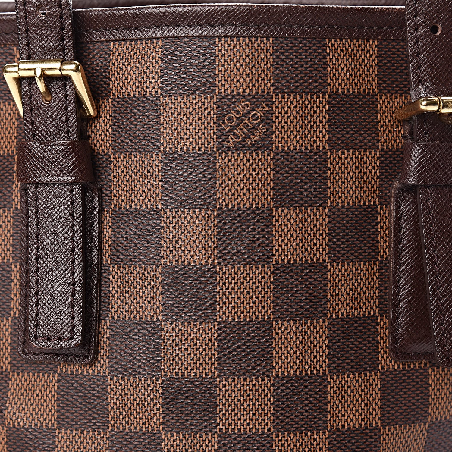 Louis Vuitton Damier Ebene Marais Bucket 23 10 of 10