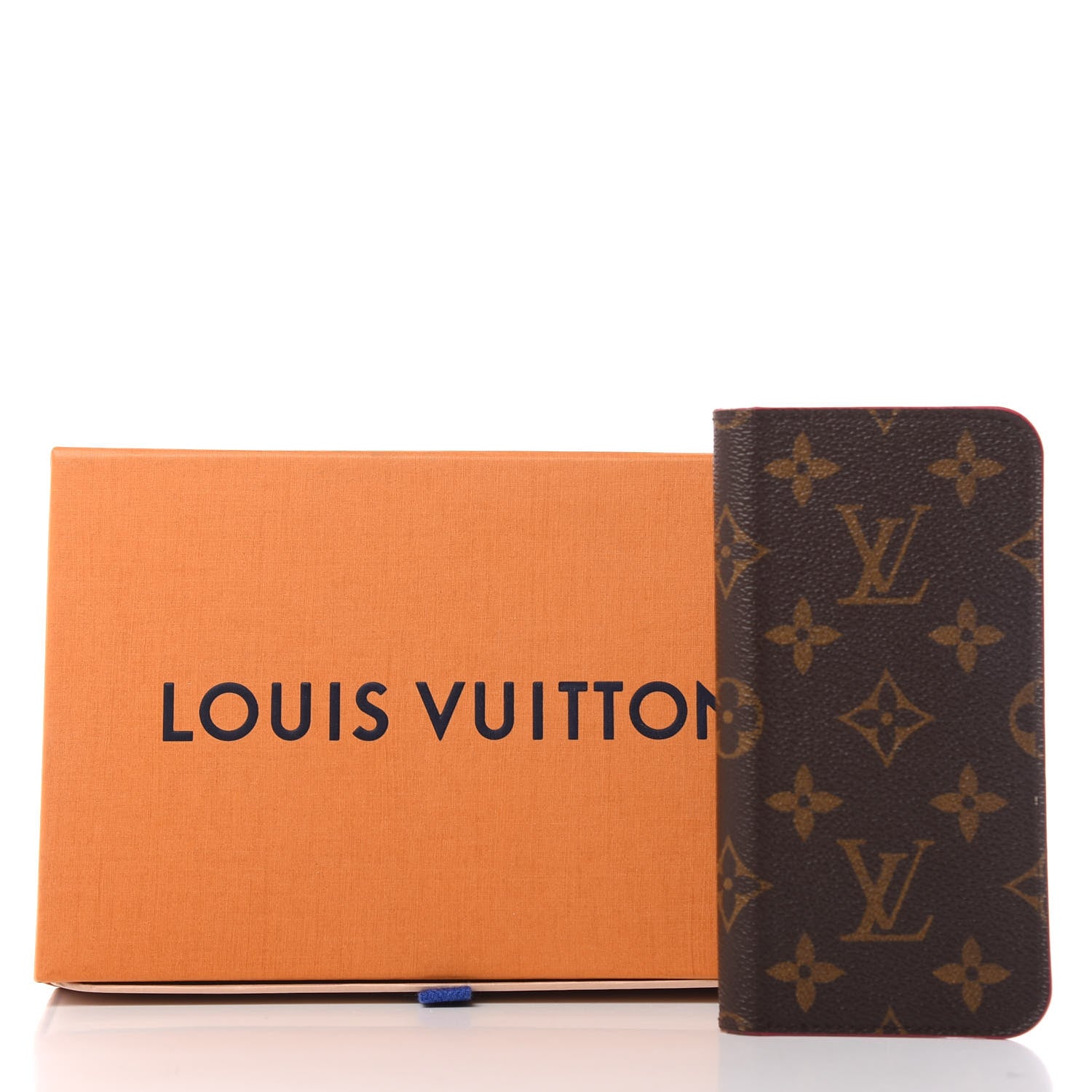 Louis Vuitton Monogram iPhone X Folio Case Rose Pop 9 of 9