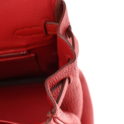 Hermes Togo Birkin 25 Rouge Garance 15 of 17