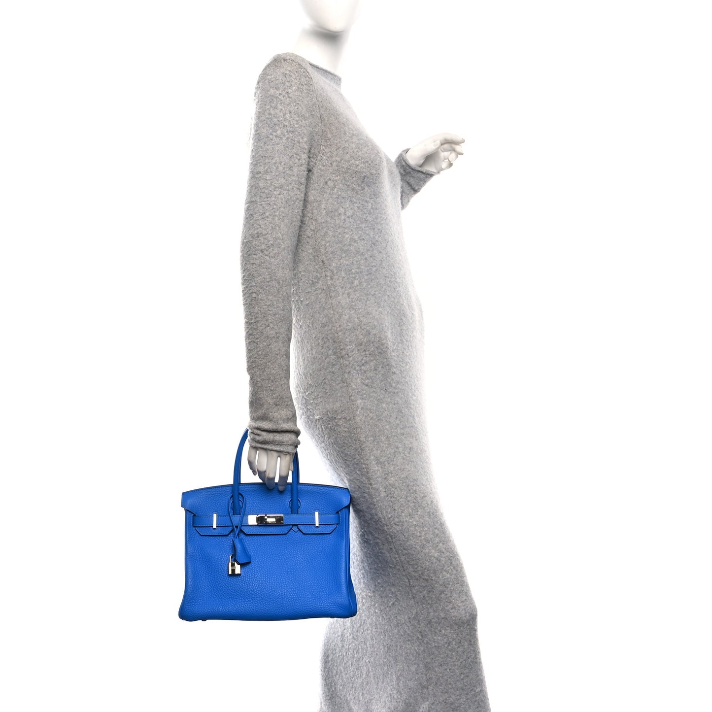Togo Birkin 30 Bleu Zanzibar
