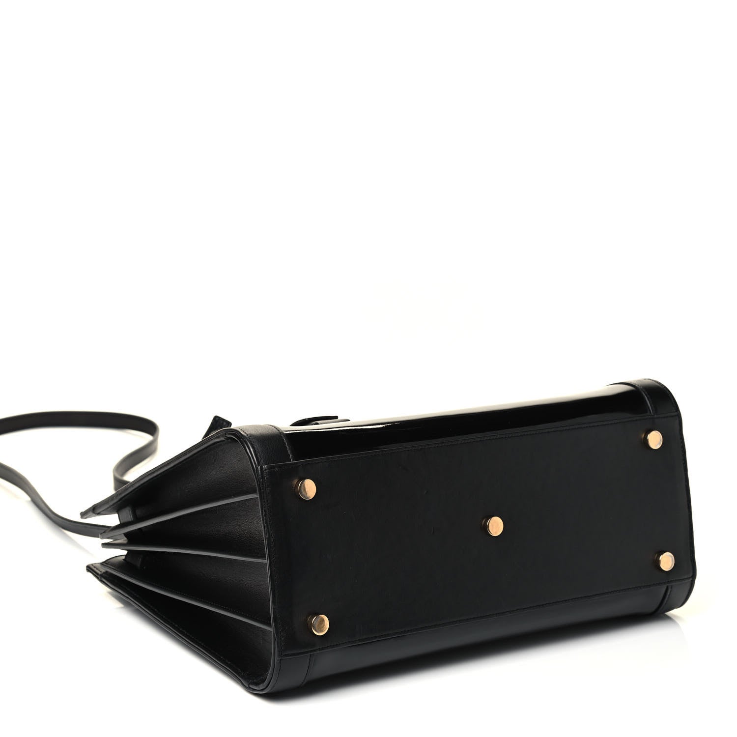 Saint Laurent Patent Calfskin Small Sac de Jour Black 3 of 4