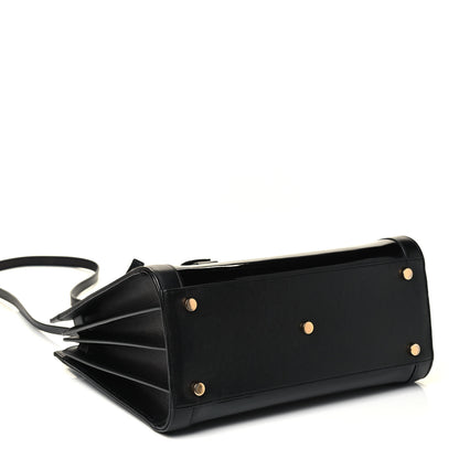 Saint Laurent Patent Calfskin Small Sac de Jour Black 3 of 4