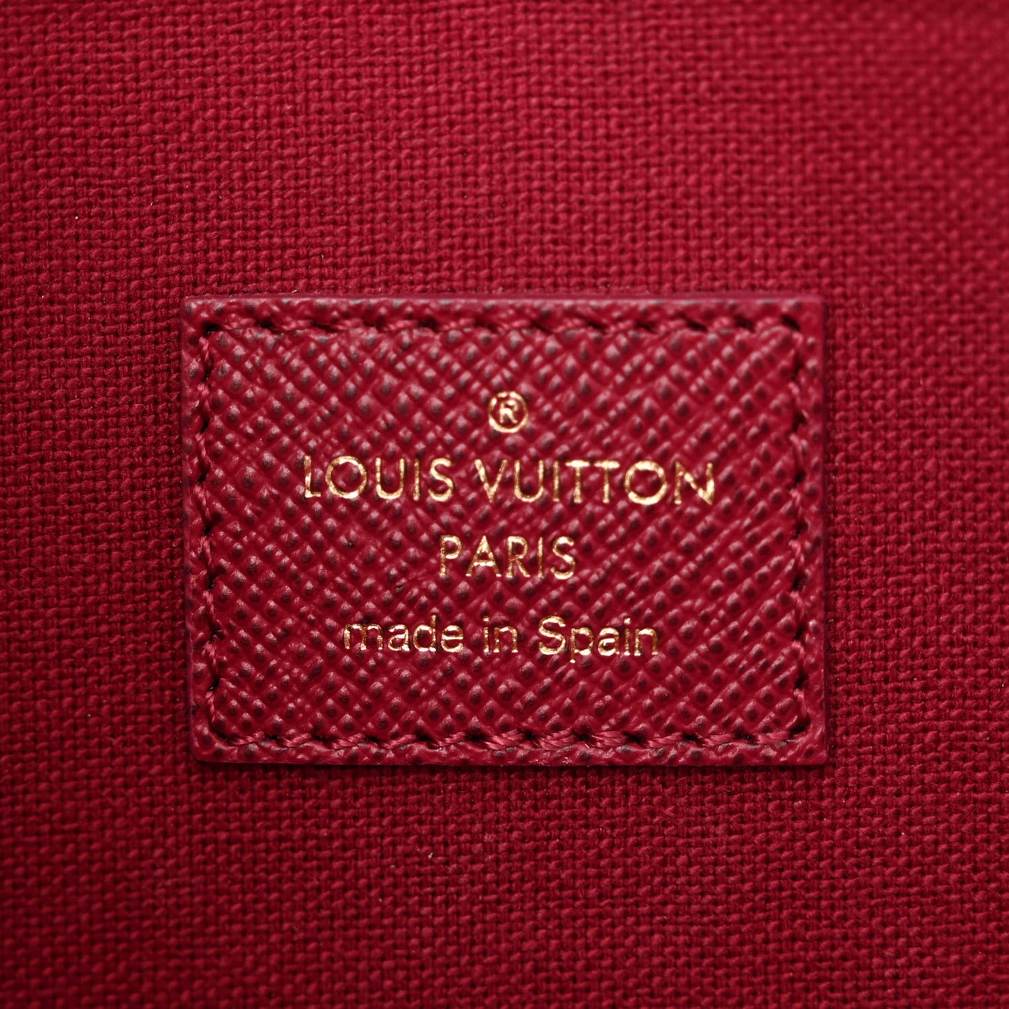 Monogram Pochette Felicie Chain Wallet Fuchsia