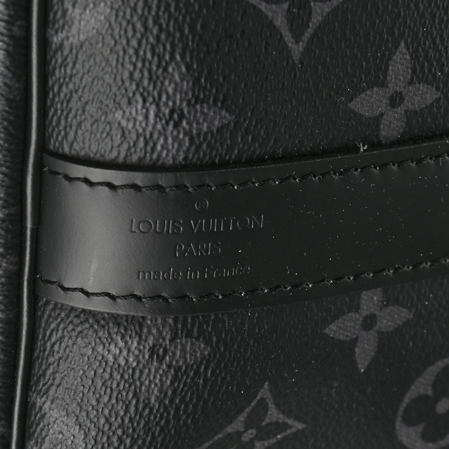 Louis Vuitton Monogram Eclipse Keepall Bandouliere 55 6 of 11