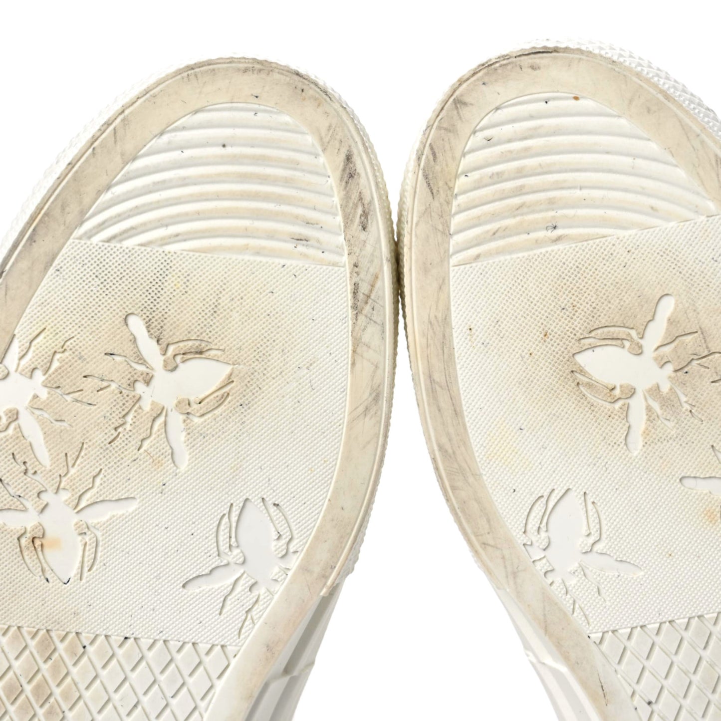 Canvas Leopard Print Womens B23 High Top Sneakers 38 White