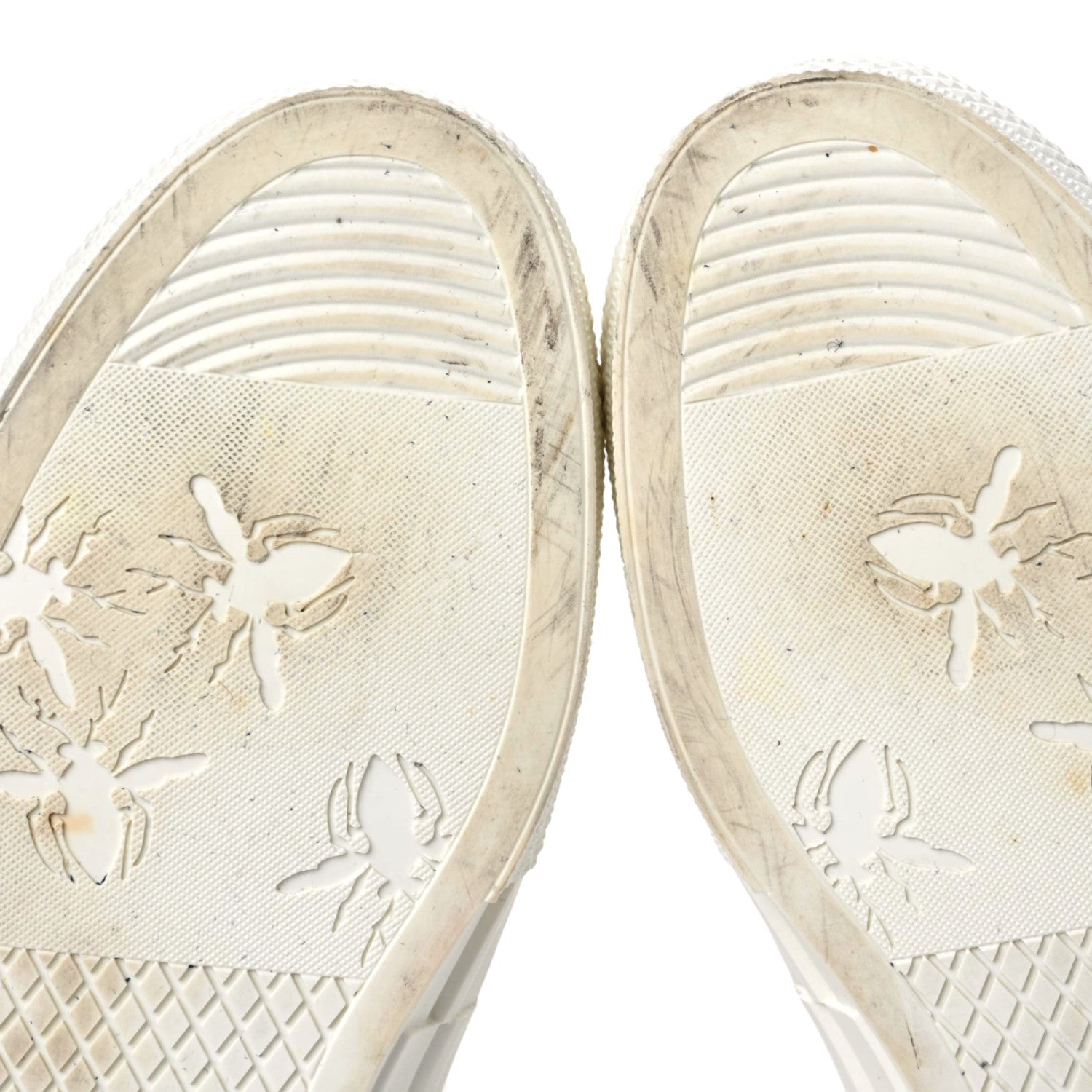 Christian Dior Canvas Leopard Print Womens B23 High Top Sneakers 38 White 10 of 13