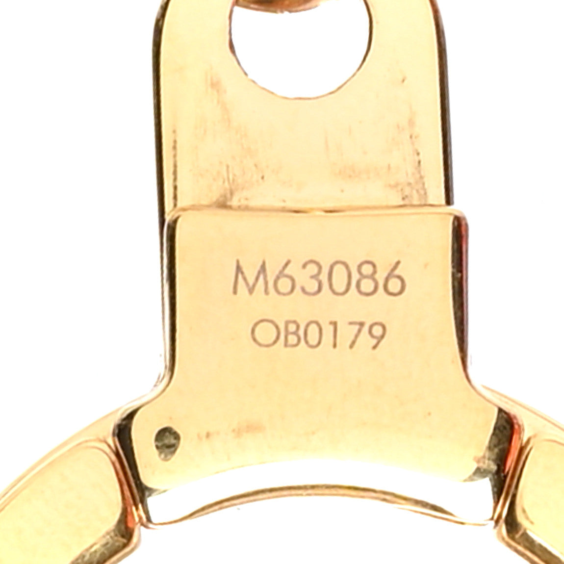 Brass Monogram Blooming Flowers Bag Charm Key Holder Rose Ballerine