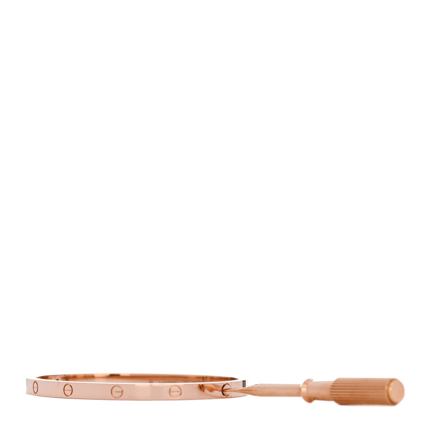 18K Pink Gold Small LOVE Bracelet 15