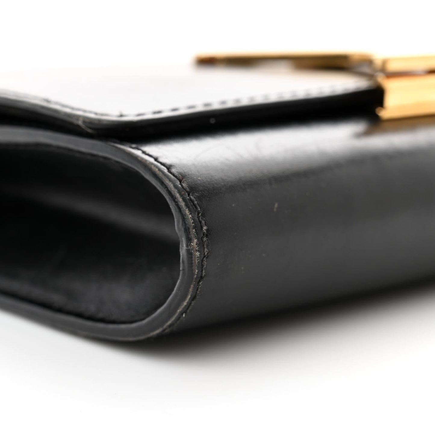 Calfskin Chain Louise MM Black