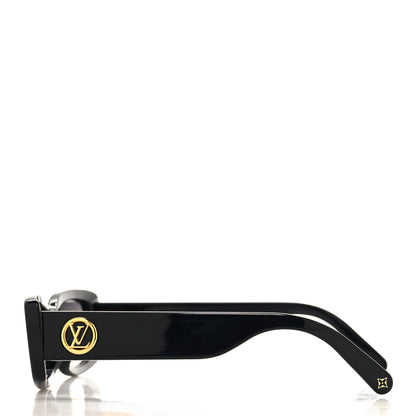 Louis Vuitton Acetate LV Circle Cat Eye Sunglasses Z2109W Black 3 of 7