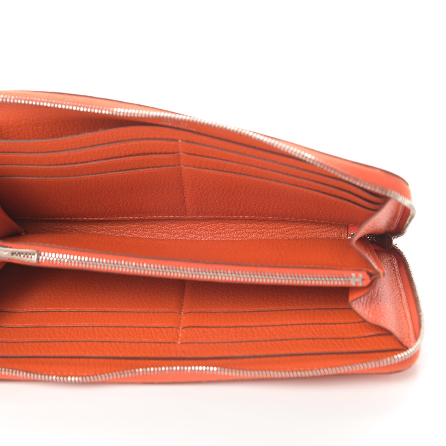 Hermes Chevre Mysore Azap Wallet Feu 5 of 9