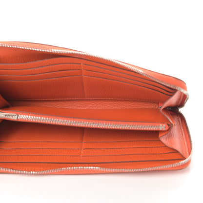Hermes Chevre Mysore Azap Wallet Feu 5 of 9