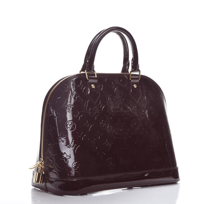 Louis Vuitton Vernis Alma PM Amarante 3 of 7