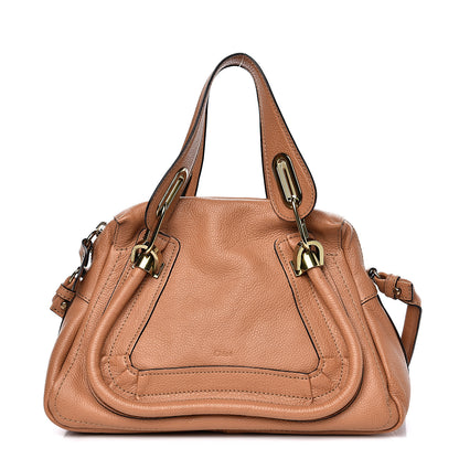 Chloe Calfskin Small Paraty Light Tan 1 of 14