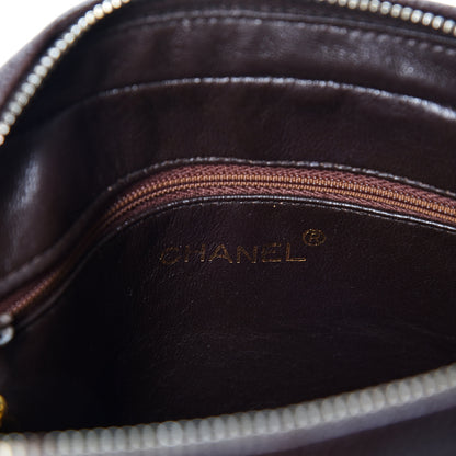 Chanel Caviar Quilted Camera Case Brown 5 of 9