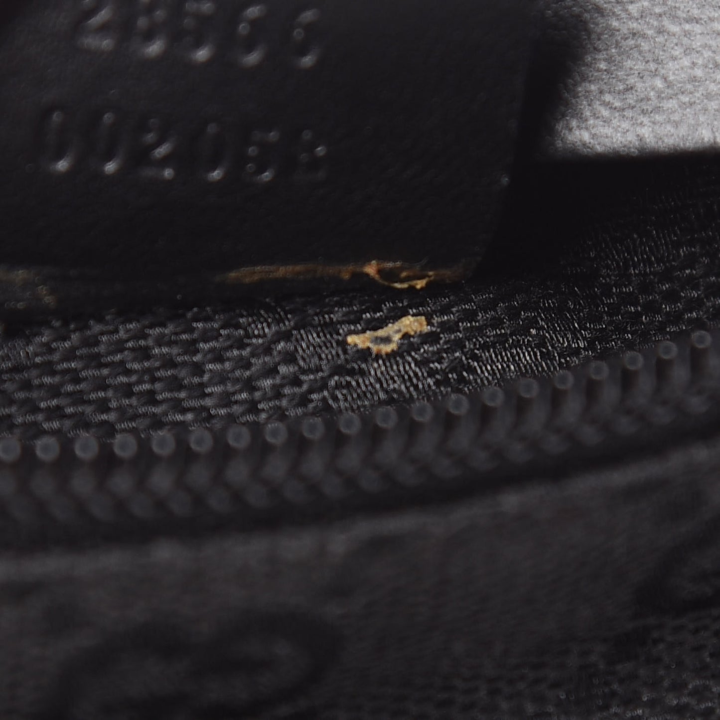 GG Monogram Double Pocket Belt Bag Black