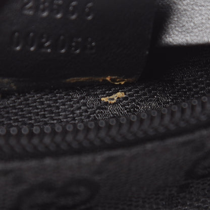 Gucci GG Monogram Double Pocket Belt Bag Black 12 of 13