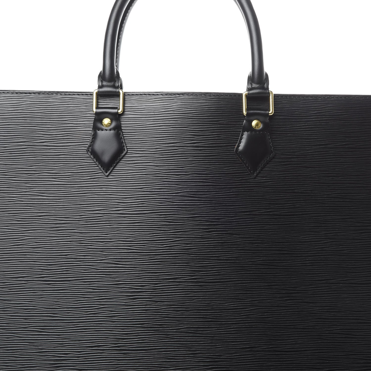 Louis Vuitton Epi Sac Plat GM Black 7 of 11