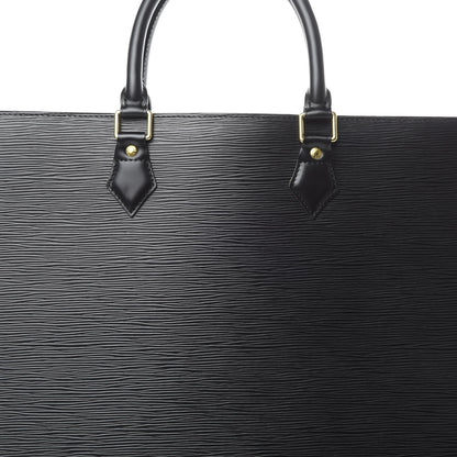 Louis Vuitton Epi Sac Plat GM Black 7 of 11