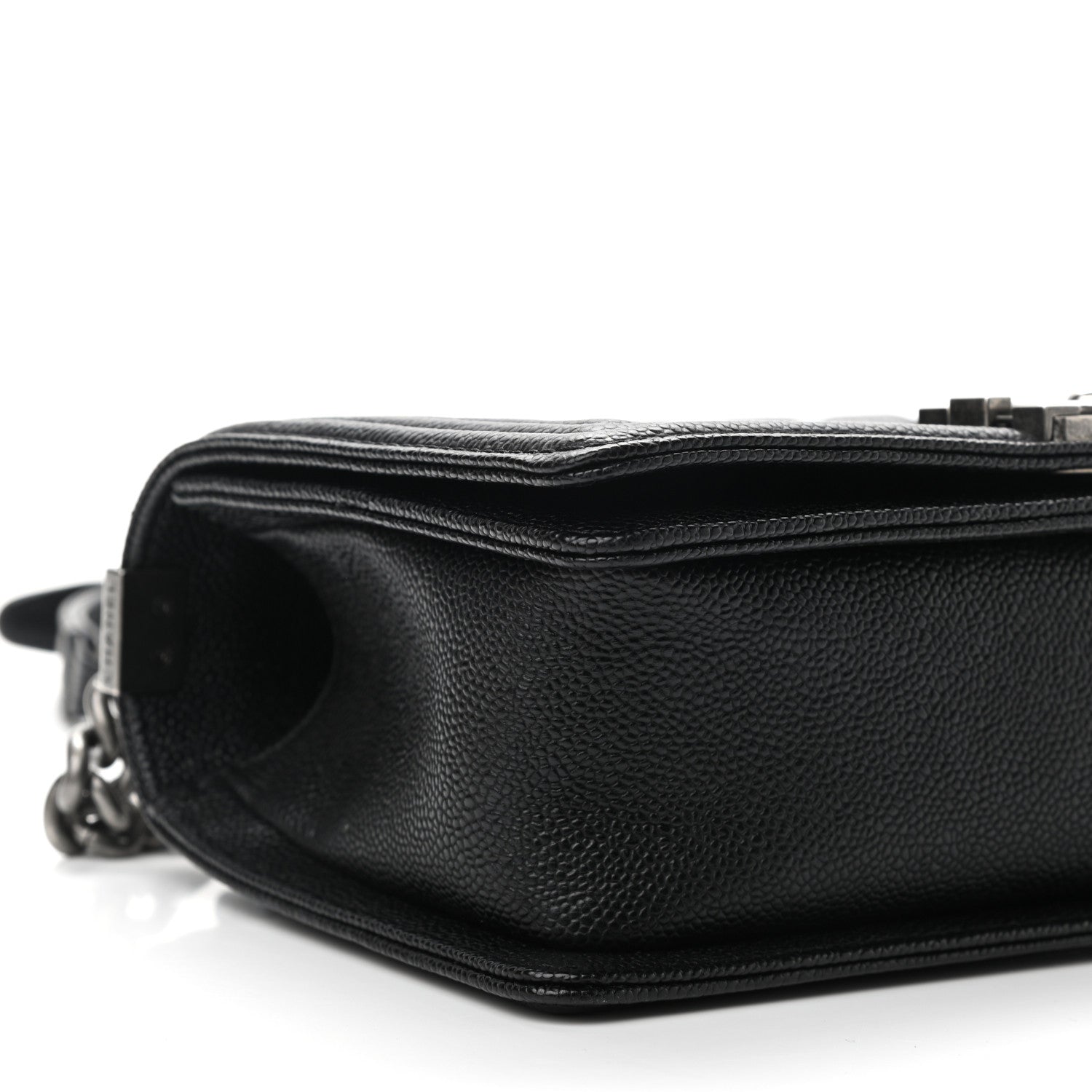 Chanel Caviar Quilted Medium Boy Flap Black 8 of 10