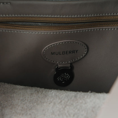 Mulberry Nappa Perforated Blossom Tote Taupe 6 of 9