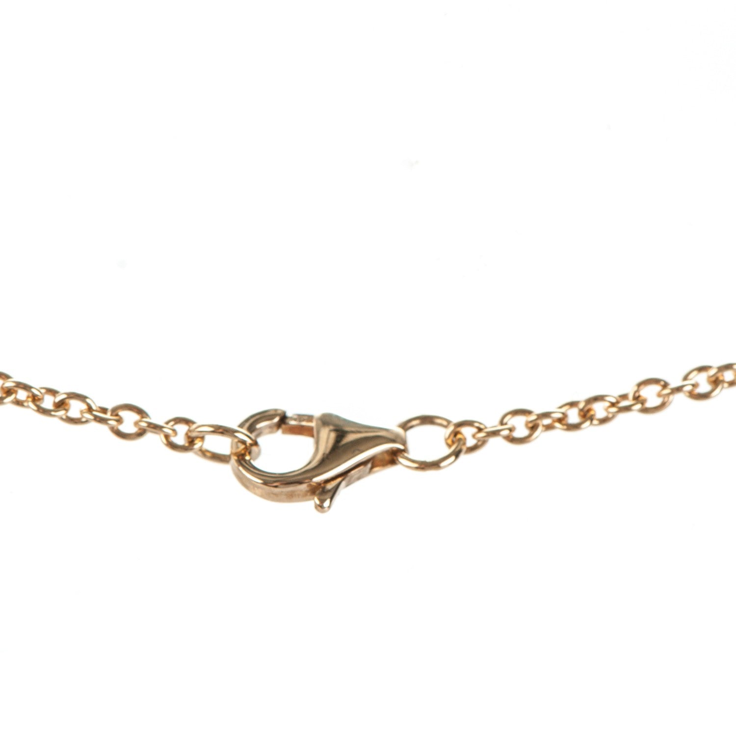 Cartier 18K Yellow Gold Interlocking LOVE Necklace 4 of 6