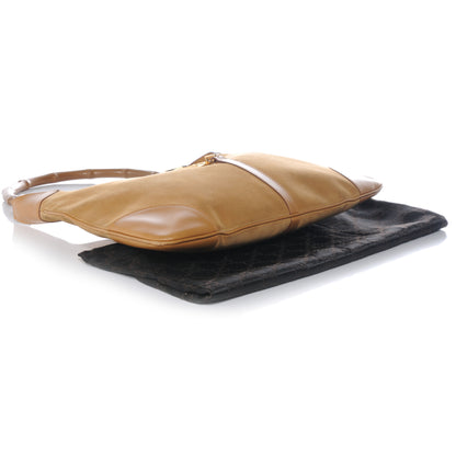 Gucci Suede Bamboo Jackie O Hobo Light Brown 4 of 7