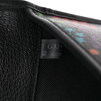Gucci GG Supreme Monogram Psychedelic Slim Belt Bag Black 7 of 10