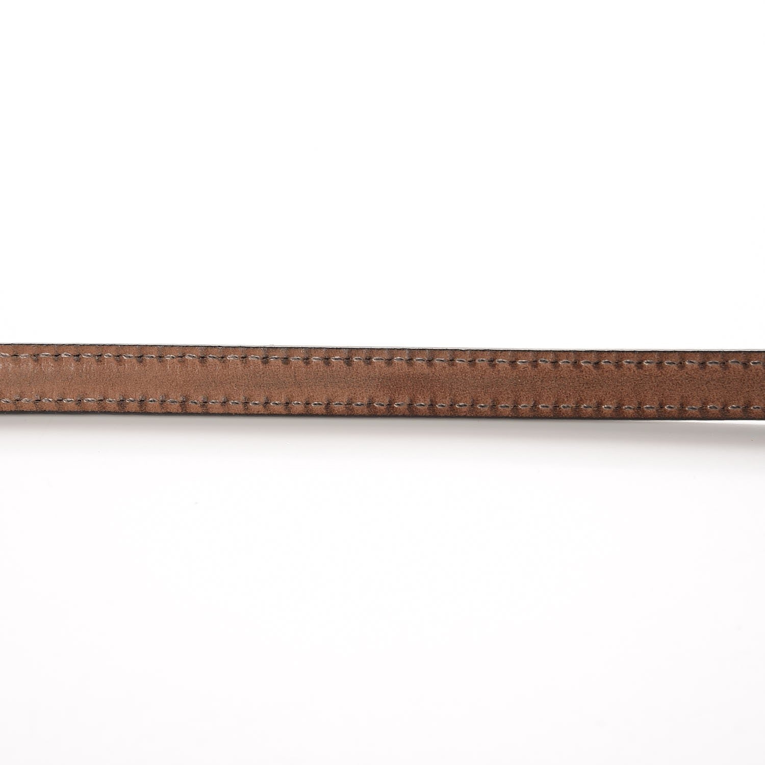 Gucci Calfskin 1973 Buckle Skinny Belt 90 36 Black 10 of 13