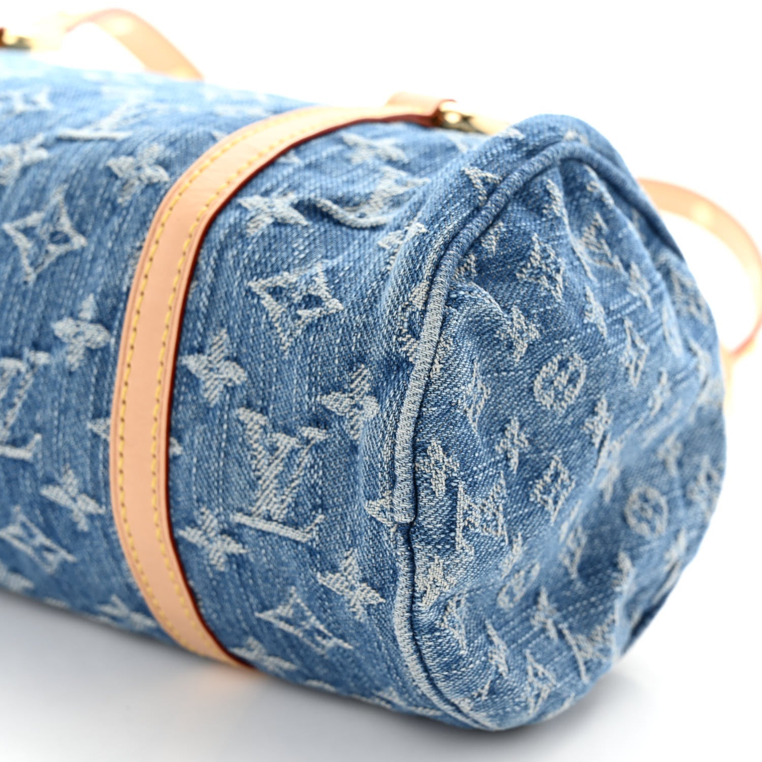 Louis Vuitton Monogram Denim Papillon Denim Blue 9 of 9