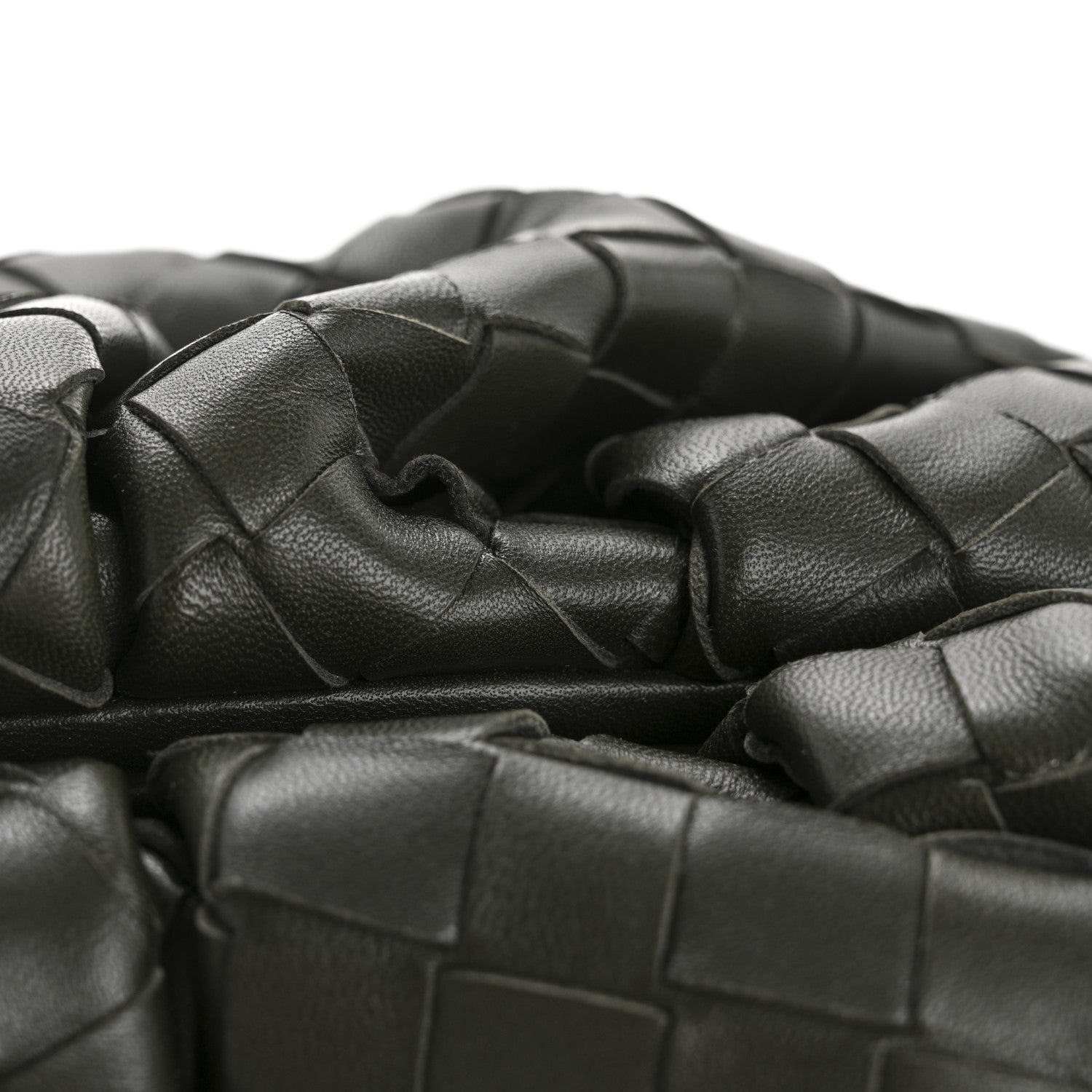 Bottega Veneta Nappa Maxi Intrecciato The Pouch Oversized Clutch Camping 21 of 22