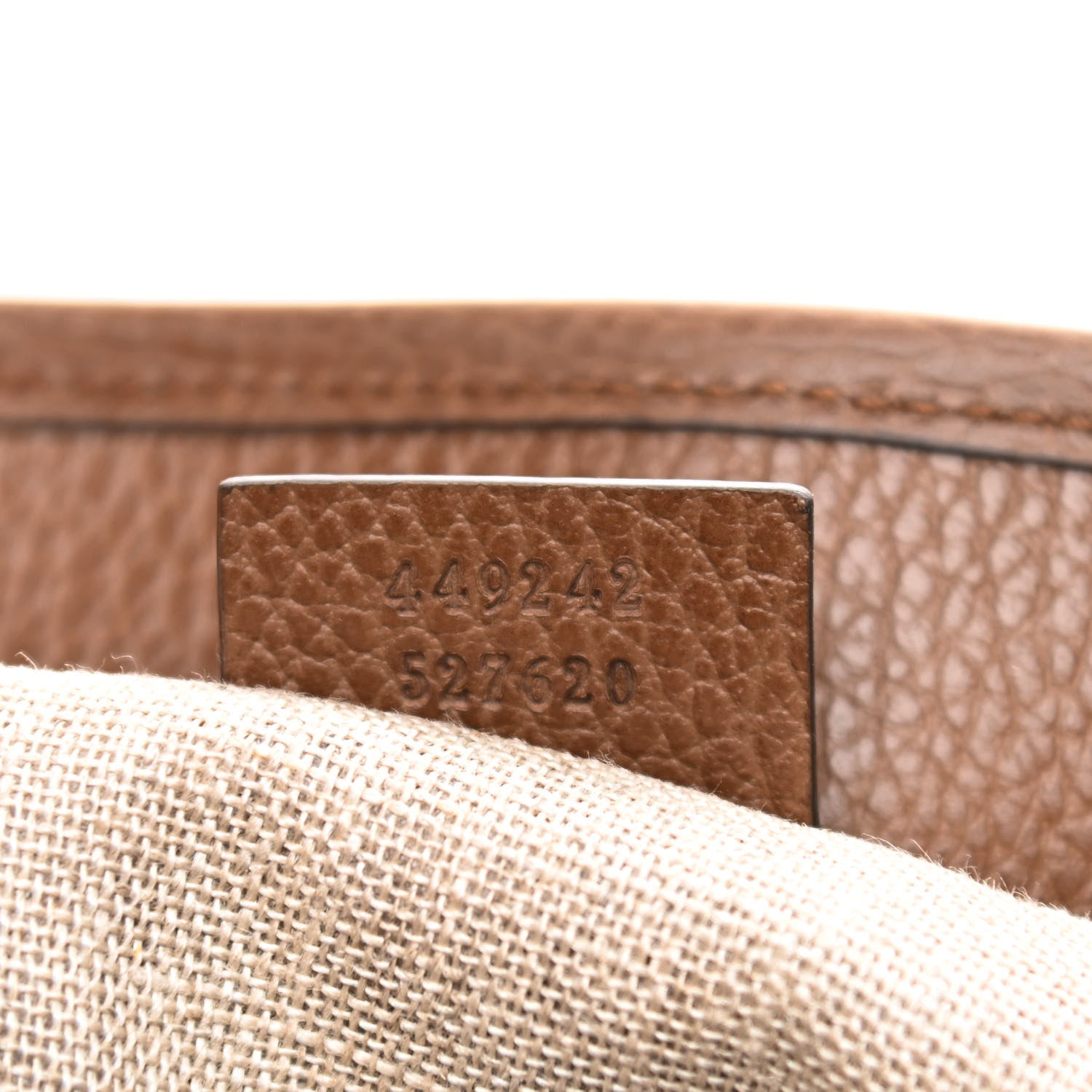 Gucci Monogram Medium Bree Zippered Tote Beige Tabacco 7 of 9