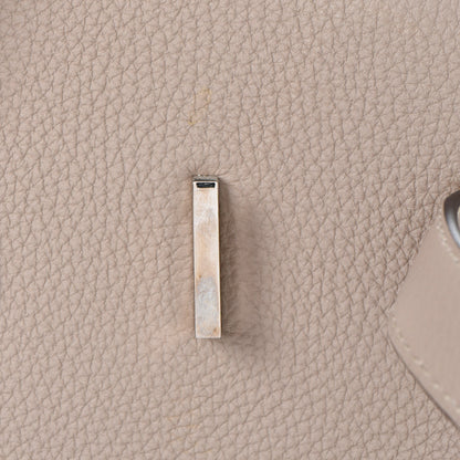 Hermes Togo Birkin 35 Gris Tourterelle 26 of 36