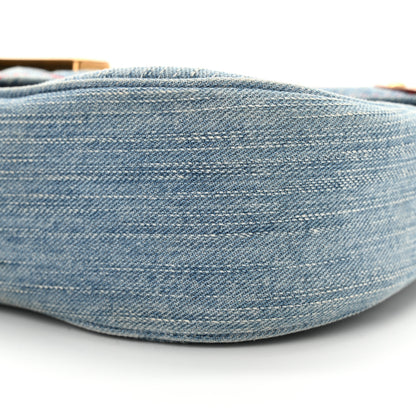 Louis Vuitton Denim New Wave Chain MM Blue 10 of 13