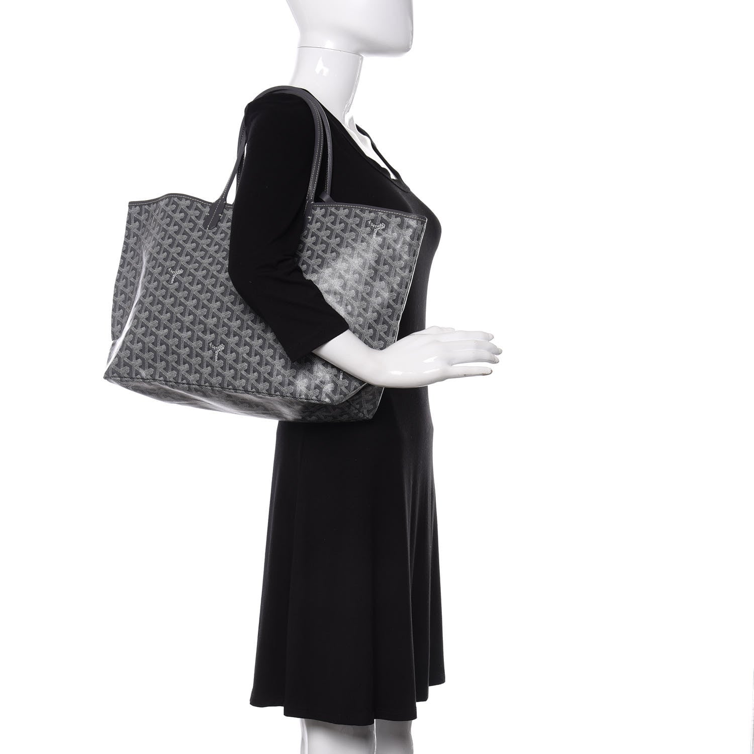Goyard Goyardine Saint Louis PM Grey 2 of 8