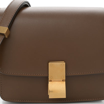 Celine Smooth Calfskin Small Classic Box Flap Bag Camel 8 of 10