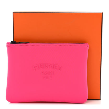 Hermes Neoprene Small Neobain Case Bubble Gum 8 of 8