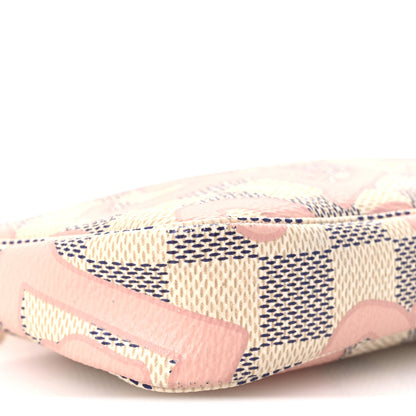 Louis Vuitton Damier Azur Tahitienne Mini Pochette Accessories 9 of 10