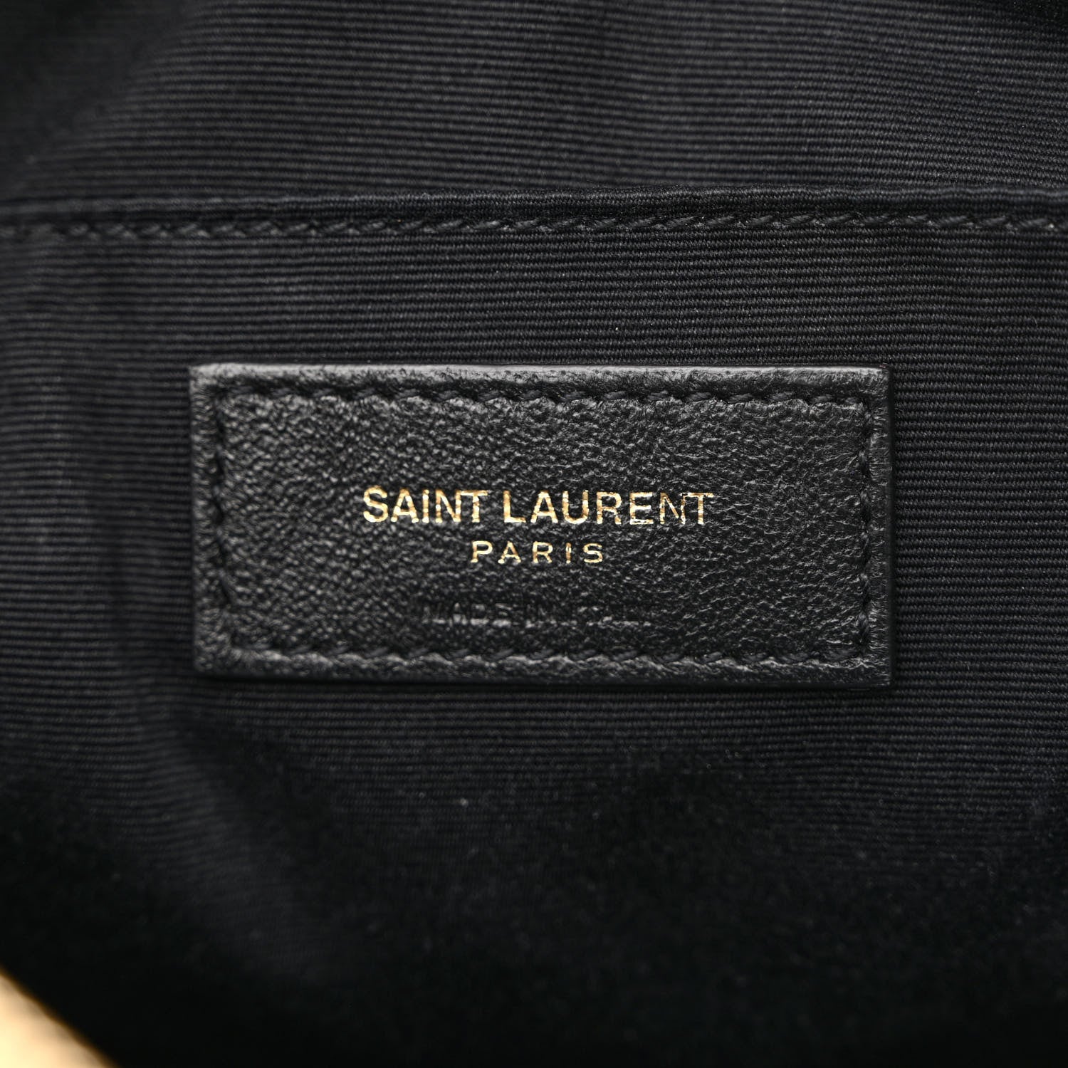 Saint Laurent Calfskin Matelasse Monogram Lou Camera Bag Military Green 6 of 11