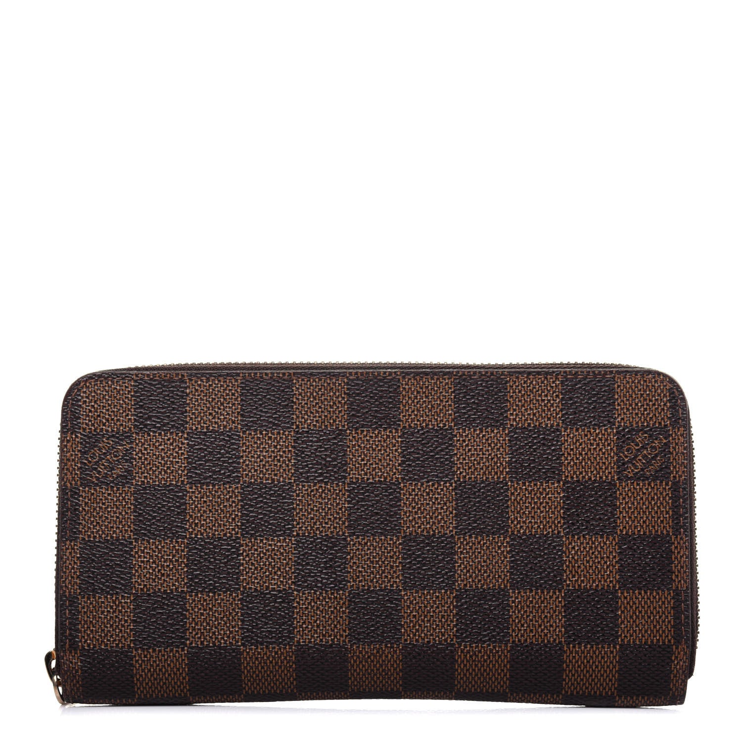 Louis Vuitton Damier Ebene Zippy Wallet 1 of 15