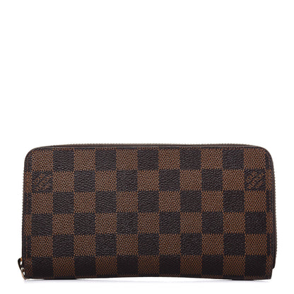 Louis Vuitton Damier Ebene Zippy Wallet 1 of 15