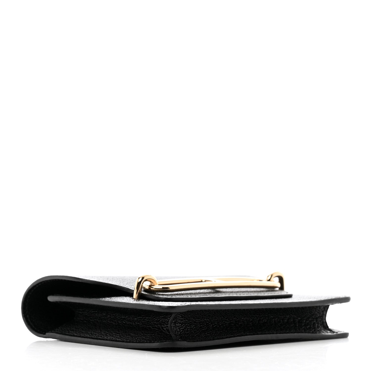 Hermes Chevre Mysore Roulis Slim Wallet Black 4 of 7