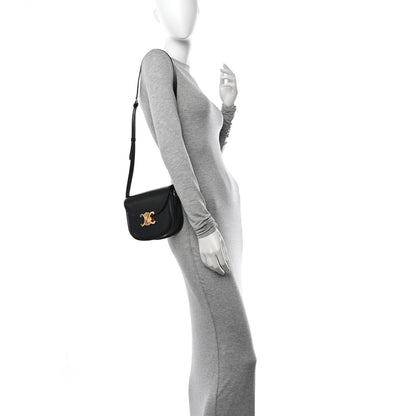 Celine Shiny Calfskin Teen Besace Black 2 of 11