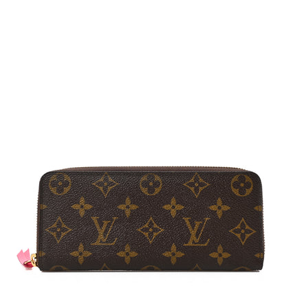 Louis Vuitton Monogram Clemence Wallet Grenade 1 of 6