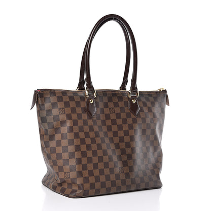 Louis Vuitton Damier Ebene Saleya MM 3 of 13