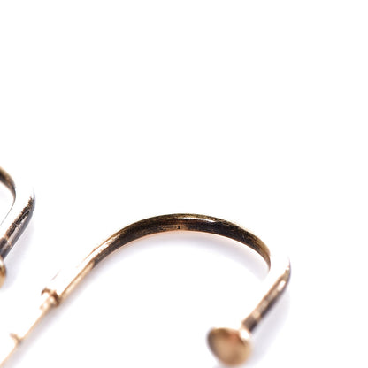 Chanel Gripoix Dangle Earrings Gold 5 of 7
