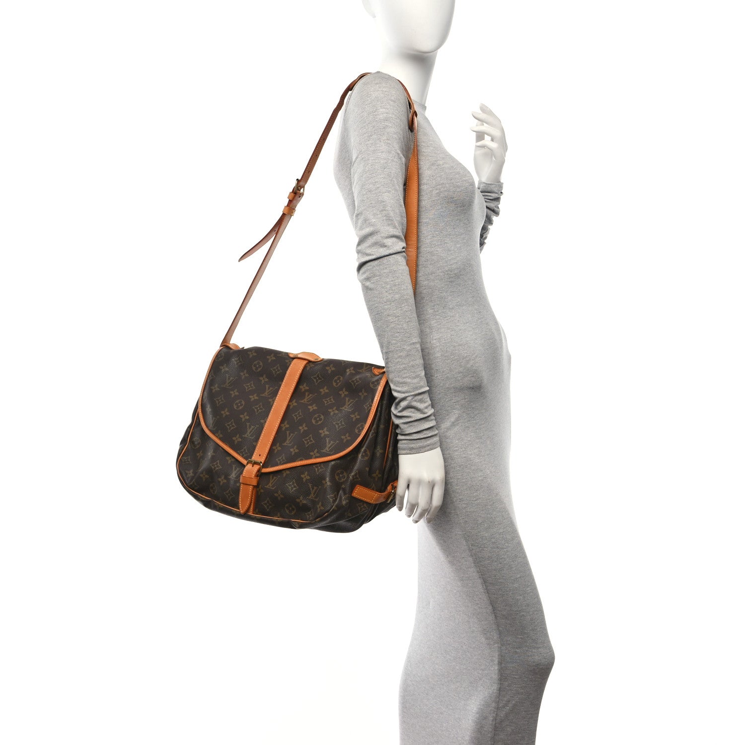 Louis Vuitton Monogram Saumur 35 2 of 15