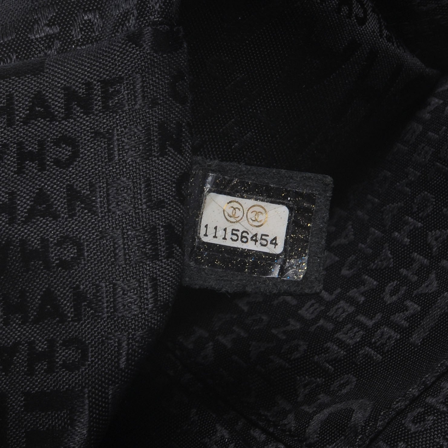 Chanel Vinyl XL Coco Cabas Black 7 of 7