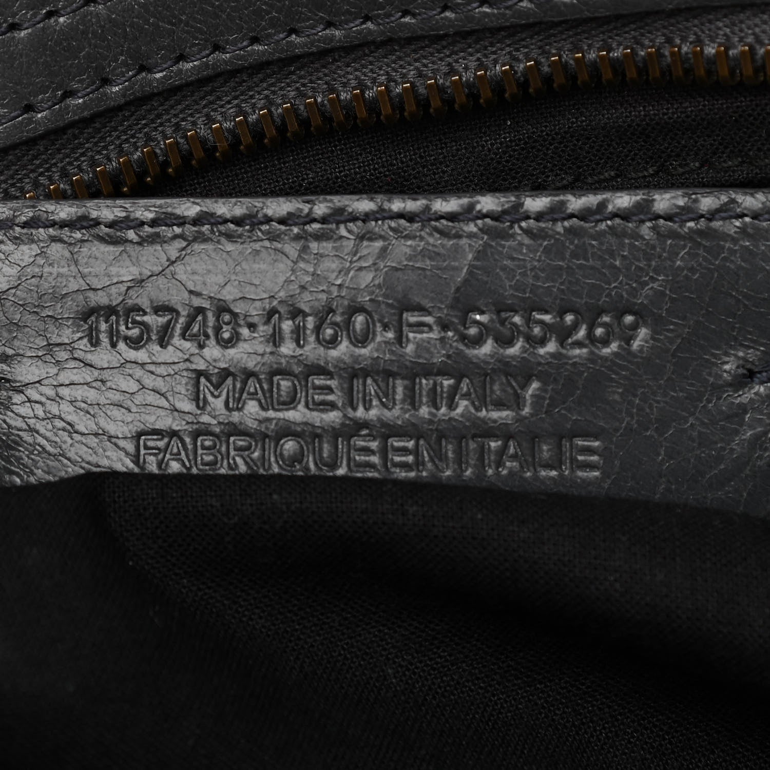 Balenciaga Agneau Classic Hardware City Gris Fossile 7 of 11