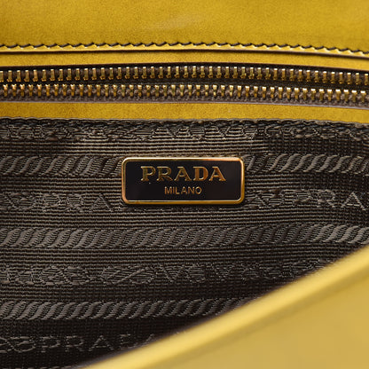 Prada Spazzolato Crossbody Bag Sole Fume 6 of 11